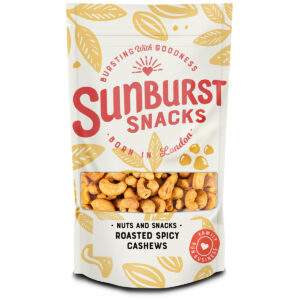 Sunburst Spicy Roasted Cashew Nuts 1kg