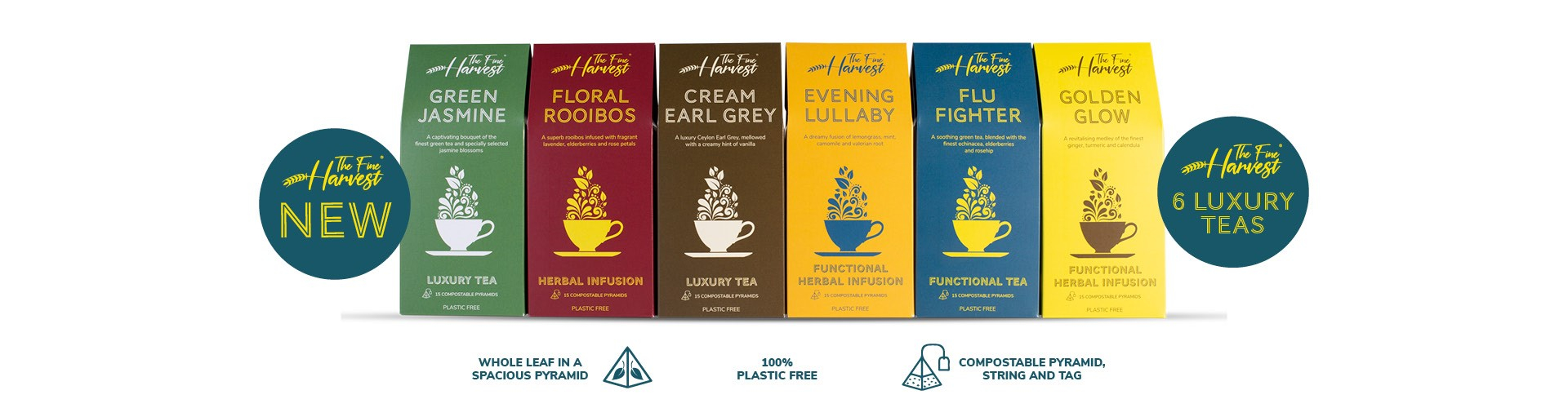 Luxury Tea Collection by the Fine Harvest